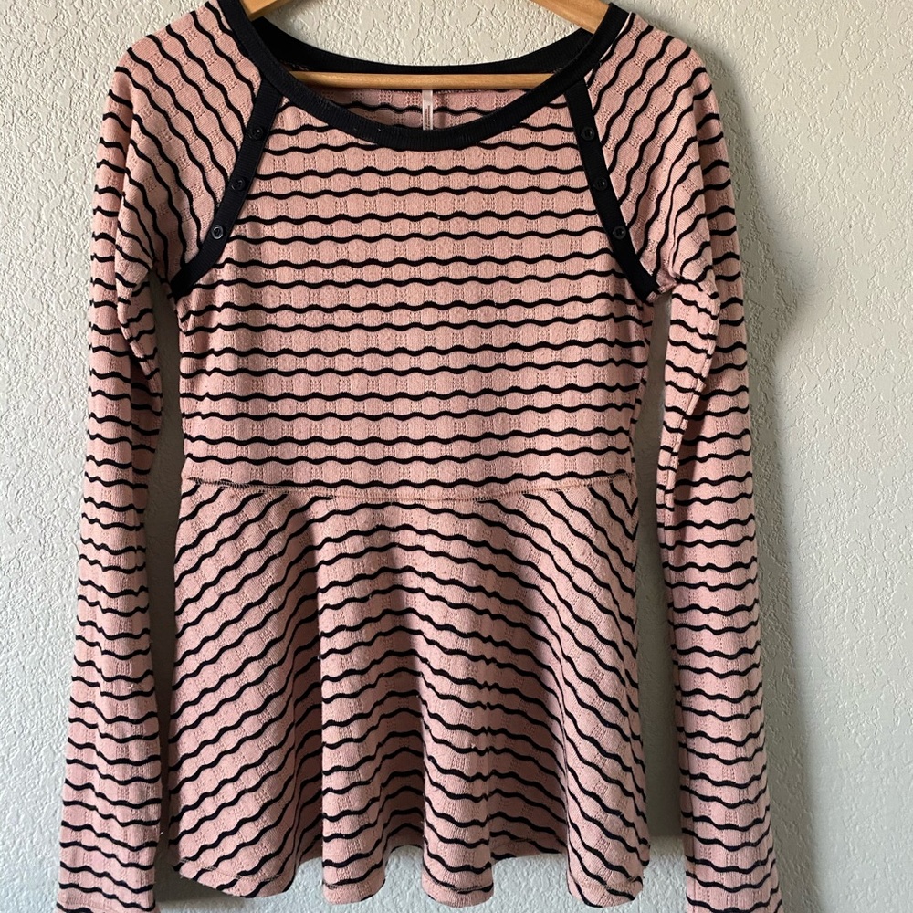 Free People Peplum Top